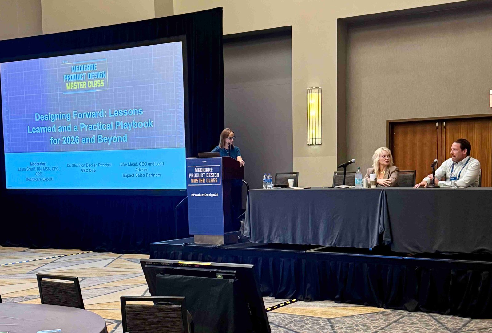 Medicare Product Design Master Class with speakers including Matt